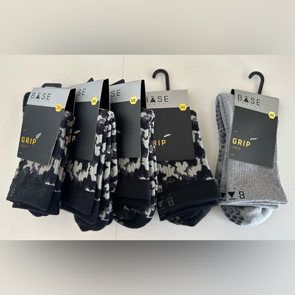 Women's Grip Socks - Brown and Purple - Picture 10 of 10